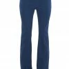 Cello Jeans Dark Wash High Rise Front Seam Flare Jeggings