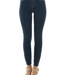 Judy Blue Dark Wash High Waisted Stretchy Skinny Jeans