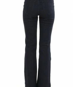 Cello Jeans Dark Wash Mid Rise Stretchy Denim Flare Jegging Jeans