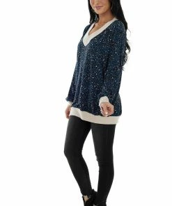 Lovely Melody Tops Deep Teal Leopard Print V Neck Tunic Top 23 Lovely Melody Tops Deep Teal Leopard Print V Neck Tunic Top