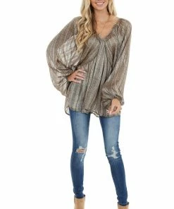 BucketList Forest Green Floral Print Long Puff Sleeve Babydoll Top 22 BucketList Forest Green Floral Print Long Puff Sleeve Babydoll Top