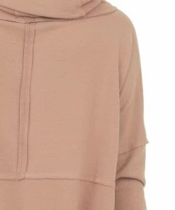 Blue B Tops Ginger Cowl Neck Long Sleeve Brushed Knit Top