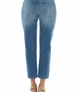 KanCan Medium Wash High Rise Distressed Mom Jeans 20 KanCan Medium Wash High Rise Distressed Mom Jeans