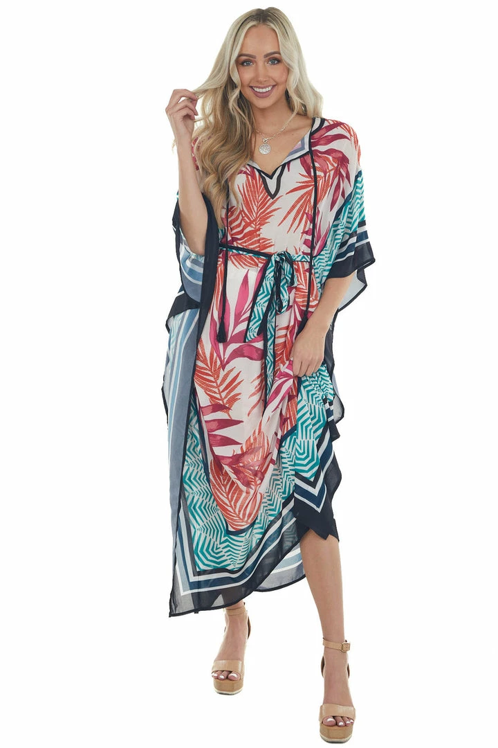 Flying Tomato Dresses Ivory Abstract Print V Neck Sheer Woven Maxi Dress 15 Flying Tomato Dresses Ivory Abstract Print V Neck Sheer Woven Maxi Dress