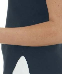 Eesome Tops Black High Neckline Ribbed Knit Tank Top 23 Eesome Tops Black High Neckline Ribbed Knit Tank Top