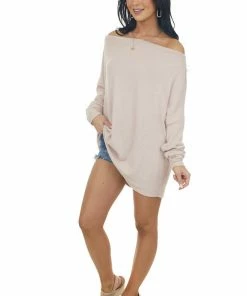 Lime Lush Tops Blush Off Shoulder Loose Dolman Brushed Top 30 Lime Lush Tops Blush Off Shoulder Loose Dolman Brushed Top