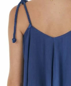 J.NNA Navy Ombre Print Sleeveless Dress 29 J.NNA Navy Ombre Print Sleeveless Dress