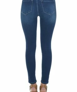 KanCan Dark Wash High Rise Super Skinny Fit Jeans Bottoms