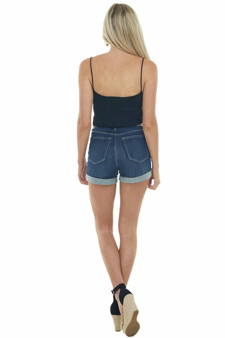 143 Story Black V Neck Ribbed Knit Cropped Tank Top 13 143 Story Black V Neck Ribbed Knit Cropped Tank Top