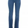 Cello Jeans Dark Wash Super Stretchy Denim Flare Jeggings Bottoms