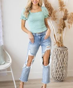 Cello Jeans Bottoms Medium Wash Mid Rise Distressed Jeans With Frayed Detail