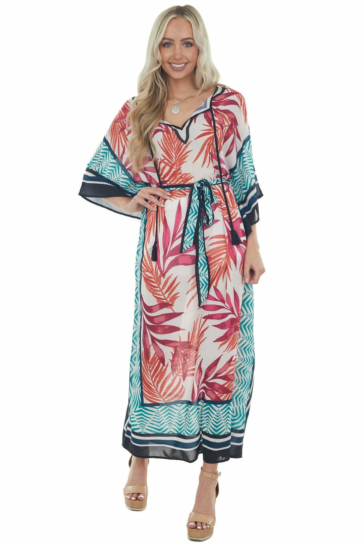 Flying Tomato Dresses Ivory Abstract Print V Neck Sheer Woven Maxi Dress 13 Flying Tomato Dresses Ivory Abstract Print V Neck Sheer Woven Maxi Dress