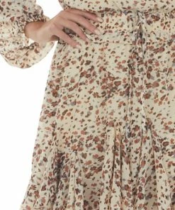 Jodifl Dresses Buttercream Printed Long Sleeve Short Dress 36 Jodifl Dresses Buttercream Printed Long Sleeve Short Dress