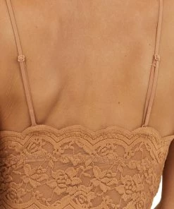 Wishlist Accessories Dusty Apricot Floral Lace Bralette With Scalloped Details 14 Wishlist Accessories Dusty Apricot Floral Lace Bralette With Scalloped Details