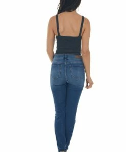 Wishlist Accessories Charcoal Mineral Wash Ribbed Padded Bralette 16 Wishlist Accessories Charcoal Mineral Wash Ribbed Padded Bralette