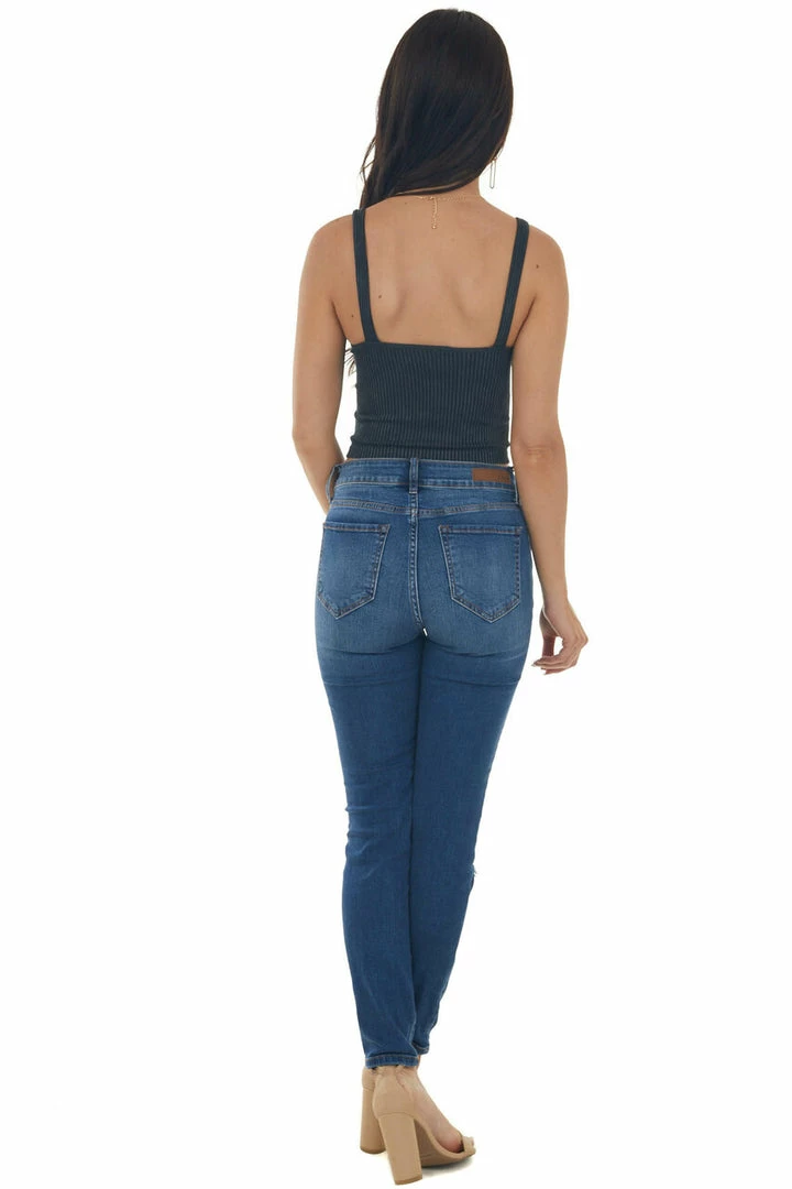 Wishlist Accessories Charcoal Mineral Wash Ribbed Padded Bralette 9 Wishlist Accessories Charcoal Mineral Wash Ribbed Padded Bralette