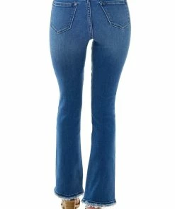 KanCan Bottoms Medium Wash High Rise Button Up Bootcut Jeans