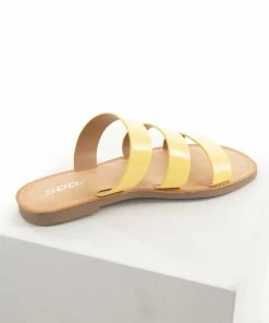 FORTUNE DYNAMIC Sunshine Triple Strap Square Toe Sandals 21 FORTUNE DYNAMIC Sunshine Triple Strap Square Toe Sandals