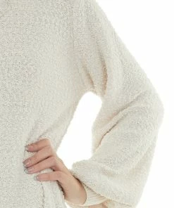 Umgee Champagne Long Sleeve Knit Short Sweater Dress Dresses 29 Umgee Champagne Long Sleeve Knit Short Sweater Dress Dresses