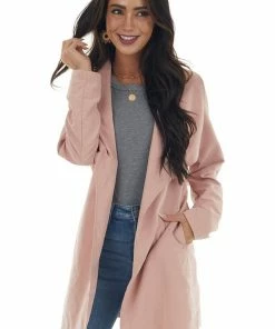 Style Melody Tea Rose Soft Lightweight Woven Trench Coat 29 Style Melody Tea Rose Soft Lightweight Woven Trench Coat