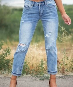 Special A Bottoms Light Wash Mid Rise Distressed Cuffed Jeans With Relaxed Fit 21 Special A Bottoms Light Wash Mid Rise Distressed Cuffed Jeans With Relaxed Fit