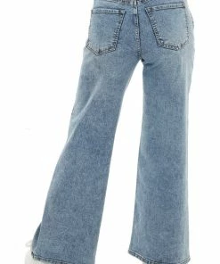Sneak Peek Bottoms Medium Acid Wash High Rise Wide Leg Jeans 16 Sneak Peek Bottoms Medium Acid Wash High Rise Wide Leg Jeans
