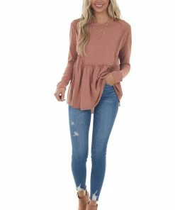 Easel Tops Ginger Long Sleeve Lace Detail Tunic Top 25 Easel Tops Ginger Long Sleeve Lace Detail Tunic Top