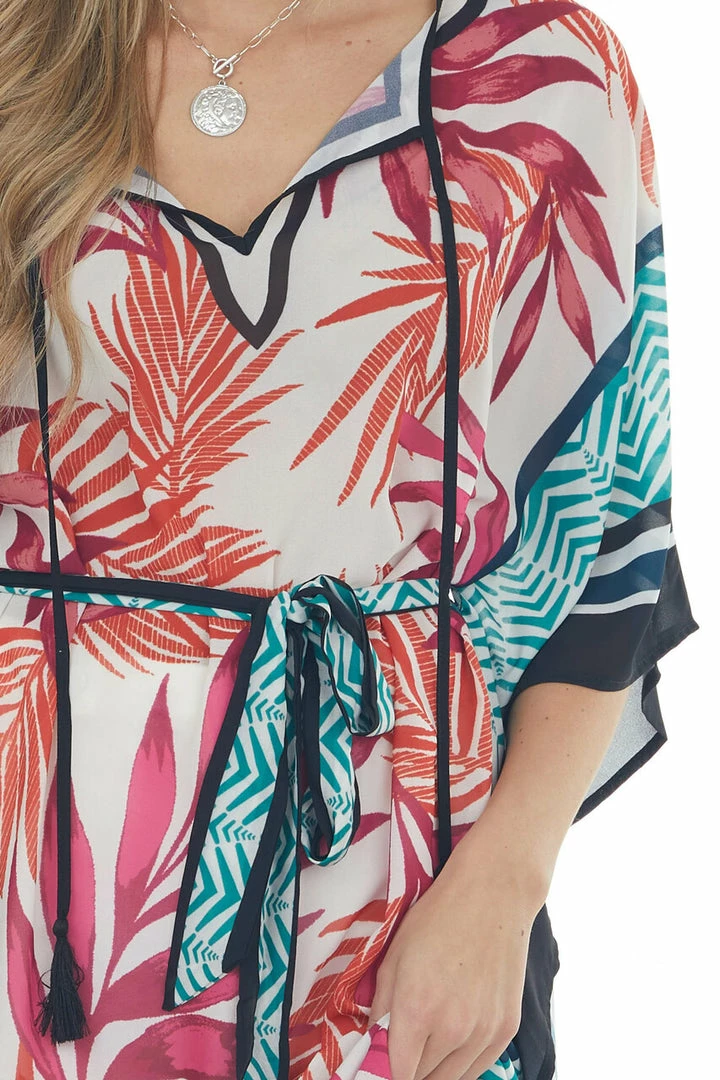 Flying Tomato Dresses Ivory Abstract Print V Neck Sheer Woven Maxi Dress 9 Flying Tomato Dresses Ivory Abstract Print V Neck Sheer Woven Maxi Dress