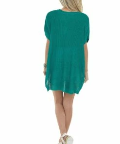 Jodifl Jade Oversized Short Sleeve Loose Knit Top