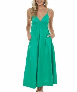 HYFVE Jade Plunging Neck Sleeveless Maxi Dress 14 HYFVE Jade Plunging Neck Sleeveless Maxi Dress