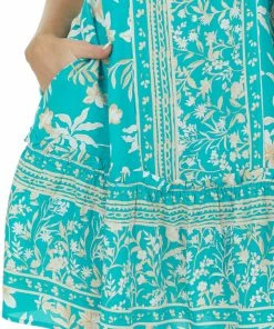 Jodifl Jungle Green Floral Cap Sleeve Short Dress Dresses 22 Jodifl Jungle Green Floral Cap Sleeve Short Dress Dresses