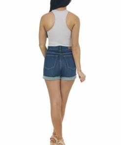 HYFVE Light Lavender Sleeveless Ribbed Knit Bodysuit 21 HYFVE Light Lavender Sleeveless Ribbed Knit Bodysuit