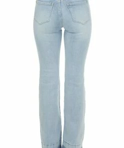 I&M Bottoms Light Wash Mid Rise Stretchy Denim Flare Jeans 10 I&M Bottoms Light Wash Mid Rise Stretchy Denim Flare Jeans