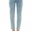 Cello Jeans Bottoms Medium Acid Wash Straight Fit High Rise Jeans