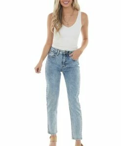 Cello Jeans Bottoms Medium Acid Wash Straight Fit High Rise Jeans 13 Cello Jeans Bottoms Medium Acid Wash Straight Fit High Rise Jeans