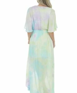 Main Strip Multicolor Tie Dye Maxi Dress Dresses