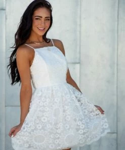 Dress Day Dresses Off White Lace Sleeveless Mini Dress 28 Dress Day Dresses Off White Lace Sleeveless Mini Dress