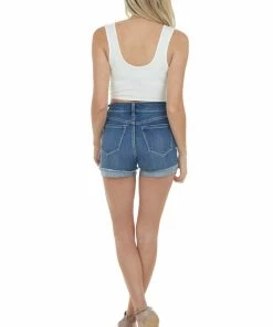 Style Melody Off White Ribbed Scoop Neckline Crop Tank Top Tops 21 Style Melody Off White Ribbed Scoop Neckline Crop Tank Top Tops