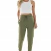 HYFVE Bottoms Olive Thermal Knit Drawstring Joggers