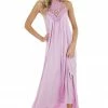 CY Fashion Dresses Pale Iris Sleeveless Maxi Dress With Front Lace Detail 1 CY Fashion Dresses Pale Iris Sleeveless Maxi Dress With Front Lace Detail
