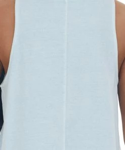 HYFVE Sky Blue Vintage Wash Crew Neck Knit Tank Top 13 HYFVE Sky Blue Vintage Wash Crew Neck Knit Tank Top