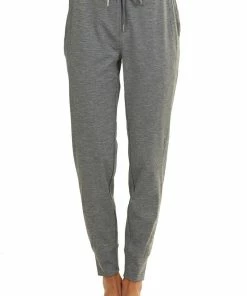 Mono B Bottoms Stormy Side Paneled Joggers With Drawstring And Side Pockets