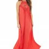 CY Fashion Tomato Red Spaghetti Strap Maxi Dress With Front Lace Detail Dresses 2 CY Fashion Tomato Red Spaghetti Strap Maxi Dress With Front Lace Detail Dresses