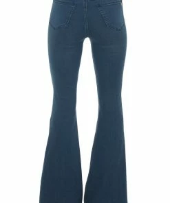 Special A Bottoms Vintage Dark Wash High Rise Flare Jeans