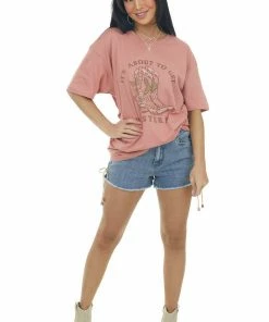 Sweet Claire Watermelon 'Western' Oversized Graphic Tee 11 Sweet Claire Watermelon 'Western' Oversized Graphic Tee