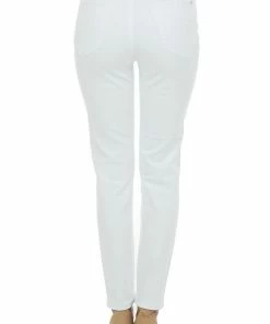 Special A White High Rise Distressed Skinny Jeans Bottoms 8 Special A White High Rise Distressed Skinny Jeans Bottoms