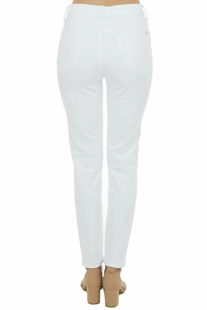 Special A White High Rise Distressed Skinny Jeans Bottoms 5 Special A White High Rise Distressed Skinny Jeans Bottoms